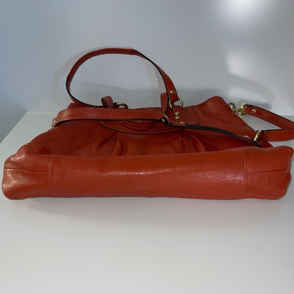 Coach Ashley Convertible Hobo in Burnt Orange‎ - Picture 11 of 11